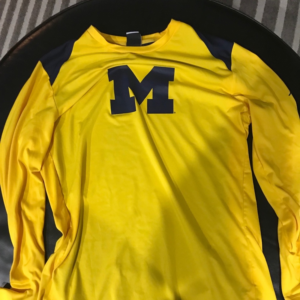 COPY - University of Michigan shooting shirt